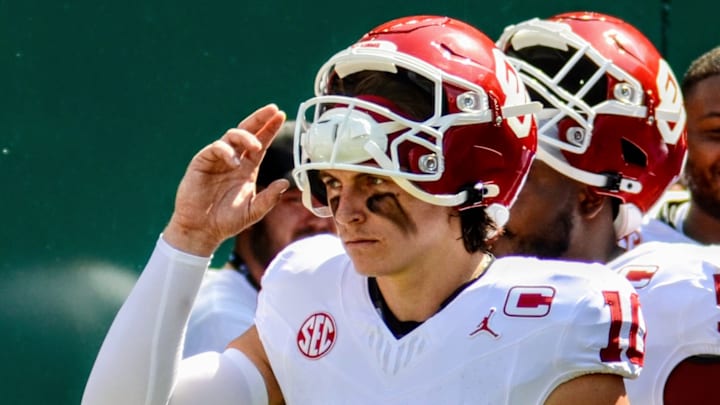 Oklahoma quarterback John Mateer