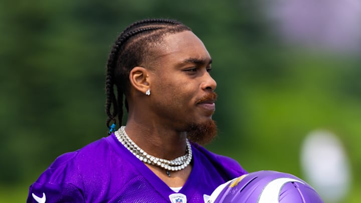 Minnesota Vikings wide receiver Justin Jefferson. 