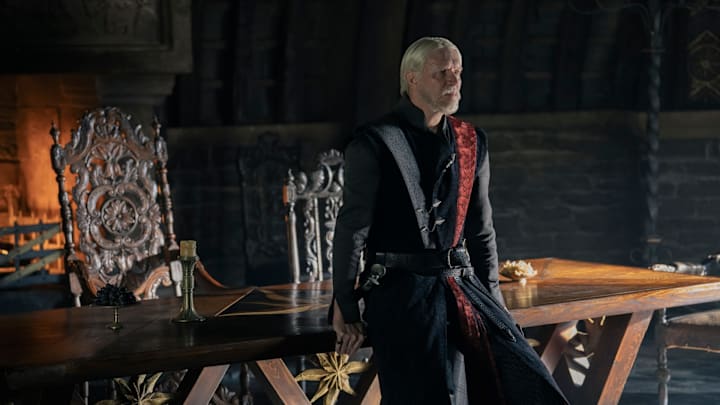 Sam Spruell as Maekar in A Knight of the Seven Kingdoms.