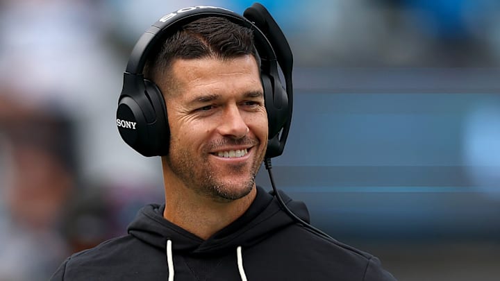 Carolina Panthers head coach Dave Canales