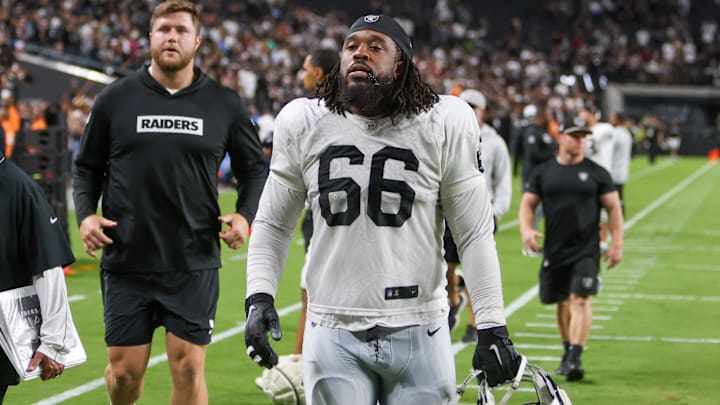 Las Vegas Raiders RG Dylan Parham