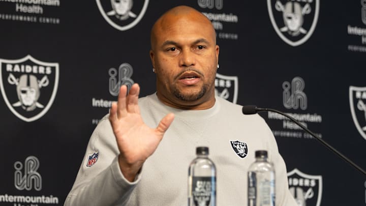 Las Vegas Raiders Head Coach Antonio Pierce