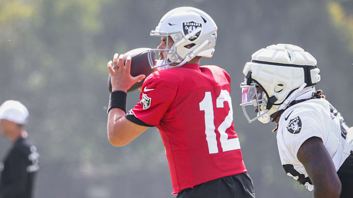 Las Vegas Raiders QB Aidan O'Connell