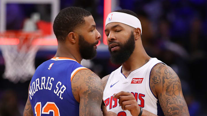New York Knicks v Detroit Pistons