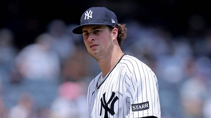 New York Yankees starting pitcher Cam Schlittler