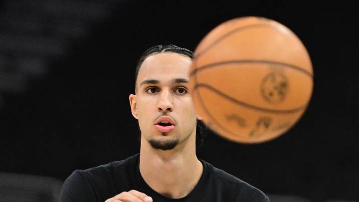 Mar 4, 2026; Milwaukee, Wisconsin, USA;  Atlanta Hawks forward Zaccharie Risacher (10) warms up before the game against the Milwaukee Bucks at Fiserv Forum. Mandatory Credit: Benny Sieu-Imagn Images