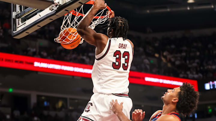 Former South Carolina basketball center Josh Gray