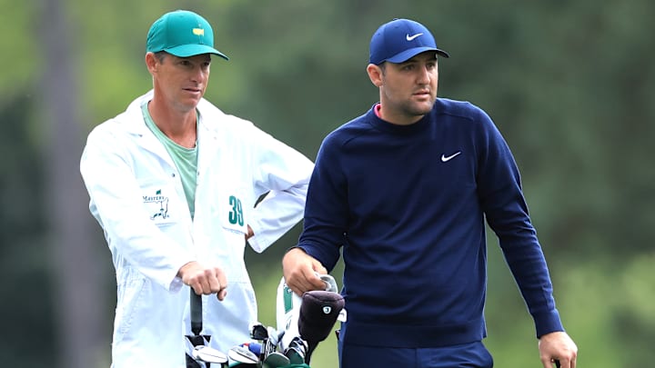 Scottie Scheffler has a three-stroke lead heading into the final round of The Masters.