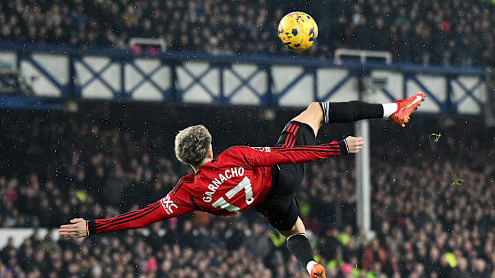 Alejandro Garnacho hizo el mejor gol de la Premier League esta temporada 