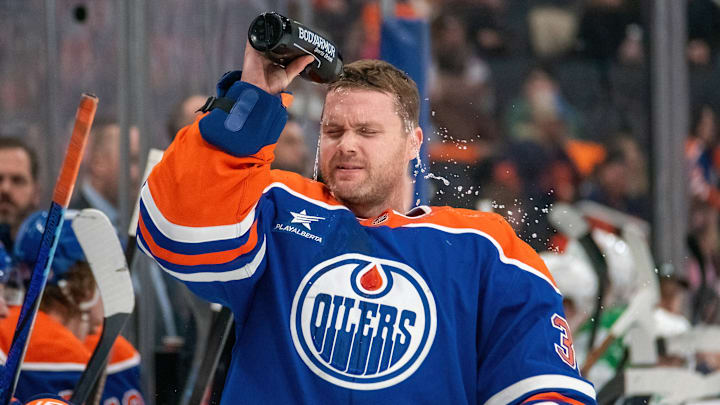 Calvin Pickard for the Oilers