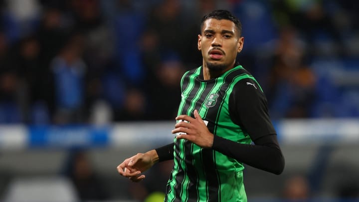 Ruan Tressoldi atuando pelo Sassuolo