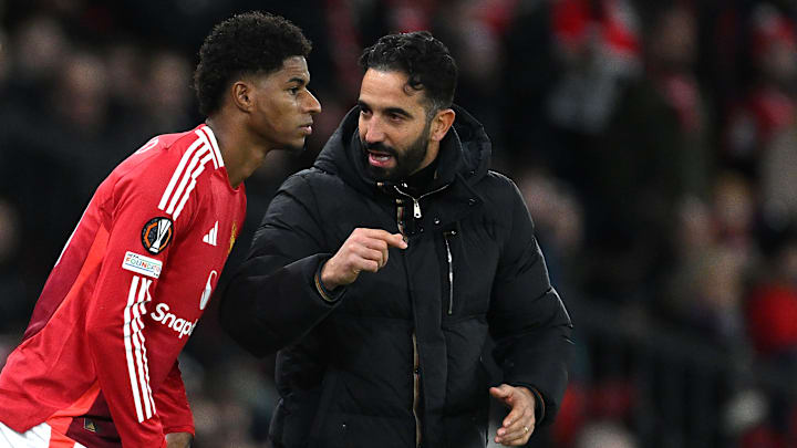 Ruben Amorim und Marcus Rashford Ruben Amorim und Marcus Rashford