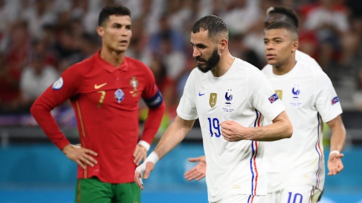 Bnezmea, Cristiano Ronaldo y Mbappé