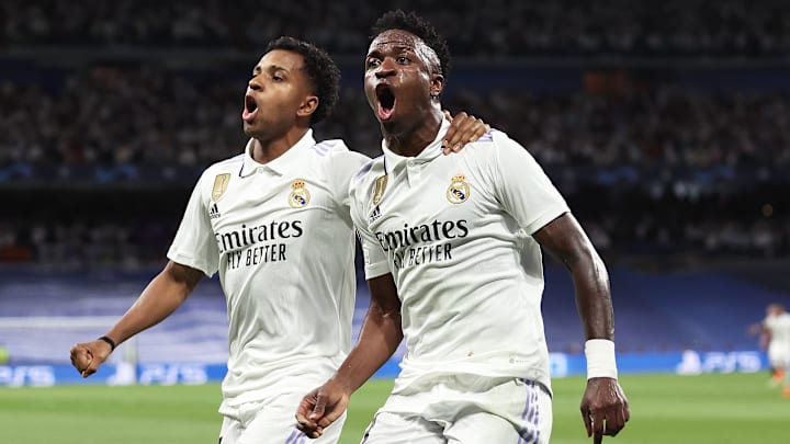 Rodrygo y Vinicius Junior