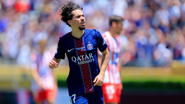 Vitinha foi o nome da partida contra o Atlético de Madrid