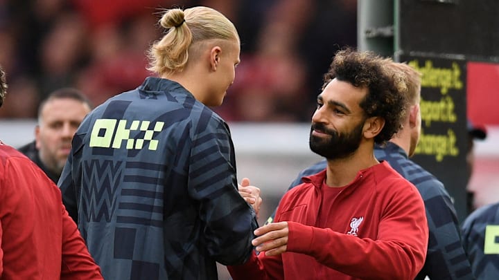Erling Haaland und Mo Salah