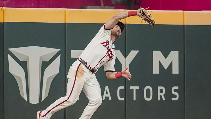 Atlanta Braves left fielder Jarred Kelenic