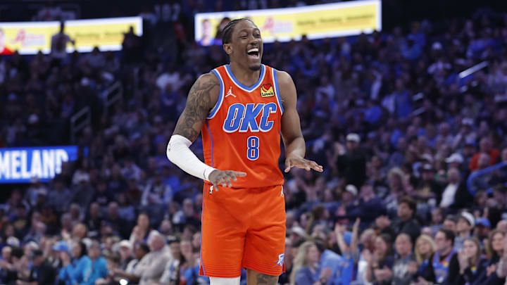 Oklahoma City Thunder guard/forward Jalen Williams. Oklahoma City Thunder guard/forward Jalen Williams.