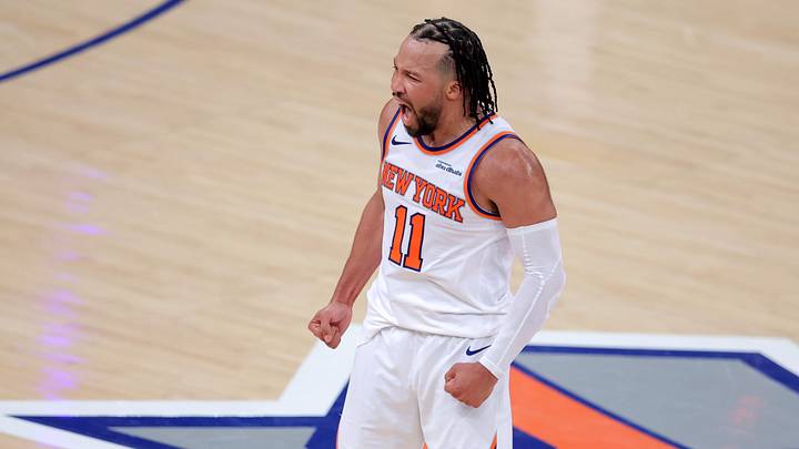 Knicks guard Jalen Brunson is the key piece the Spurs will need to contain. Knicks guard Jalen Brunson is the key piece the Spurs will need to contain.
