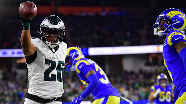 Philadelphia Eagles running back Saquon Barkley is now the No. 3 choice to win the NFL MVP award this season.