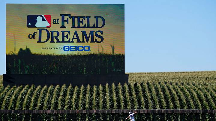 Cincinnati Reds starting pitcher Nick Lodolo (40) warms up in left field prior to the baseball game against the Chicago Cubs, Thursday, Aug. 11, 2022, at the MLB Field of Dreams stadium in Dyersville, Iowa.
Mlb Field Of Dreams Game Cincinnati Reds At Chicago Cubs Aug 11 5629 Cincinnati Reds starting pitcher Nick Lodolo (40) warms up in left field prior to the baseball game against the Chicago Cubs, Thursday, Aug. 11, 2022, at the MLB Field of Dreams stadium in Dyersville, Iowa.
Mlb Field Of Dreams Game Cincinnati Reds At Chicago Cubs Aug 11 5629
