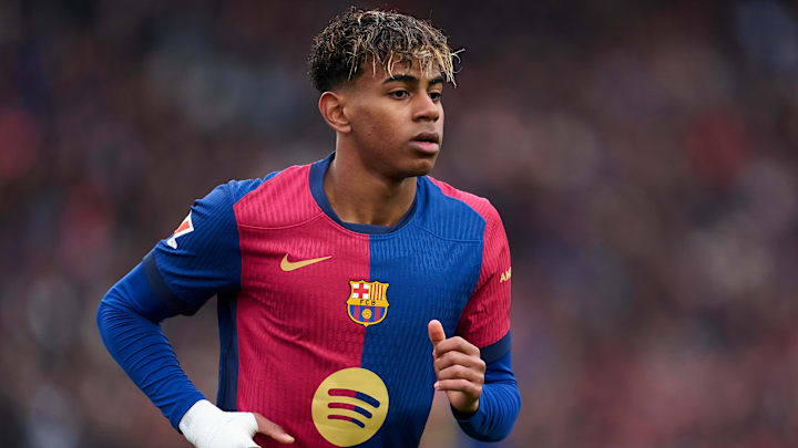 Lamine Yamal  n'a pas marqué depuis un long moment.