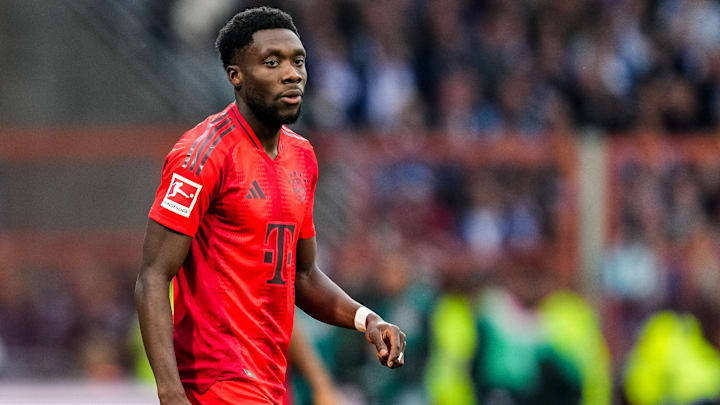 Alphonso Davies has just over six months left on his contract at Bayern Munich.