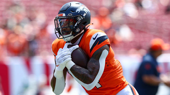 Denver Broncos wide receiver Courtland Sutton.