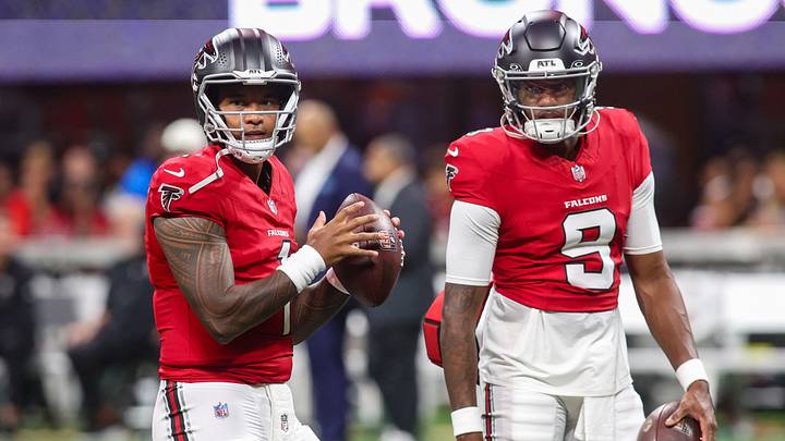 The Falcons could have a serious quarterback battle on their hands The Falcons could have a serious quarterback battle on their hands