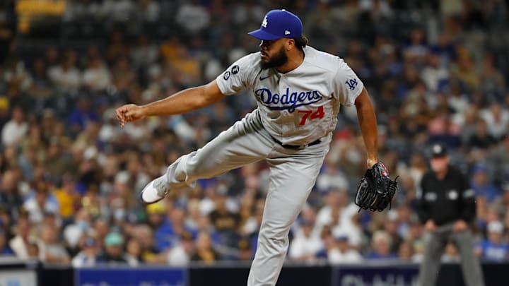 Kenley Jansen lanzó un inning inmaculado cuando estaba con los Dodgers