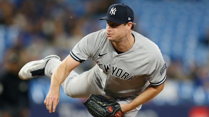El as de los Yankees Gerrit Cole tuvo el mejor WHIP de 2023
