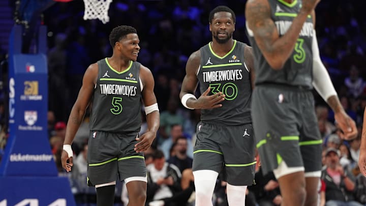 Anthony Edwards, Julius Randle, Minnesota Timberwolves