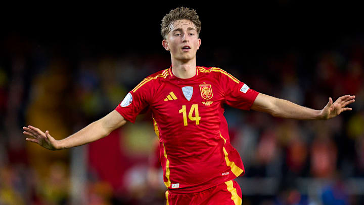 Dean Huijsen made his senior Spain debut during the international break