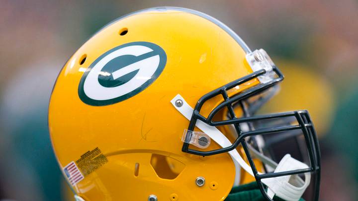 A Green Bay Packers helmet A Green Bay Packers helmet