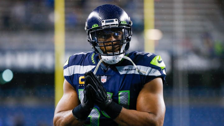 Oct 25, 2021; Seattle, Washington, USA; Seattle Seahawks middle linebacker Bobby Wagner (54) walks to the locker room following a 13-10 loss against the New Orleans Saints at Lumen Field. Mandatory Credit: Joe Nicholson-USA TODAY Sports
