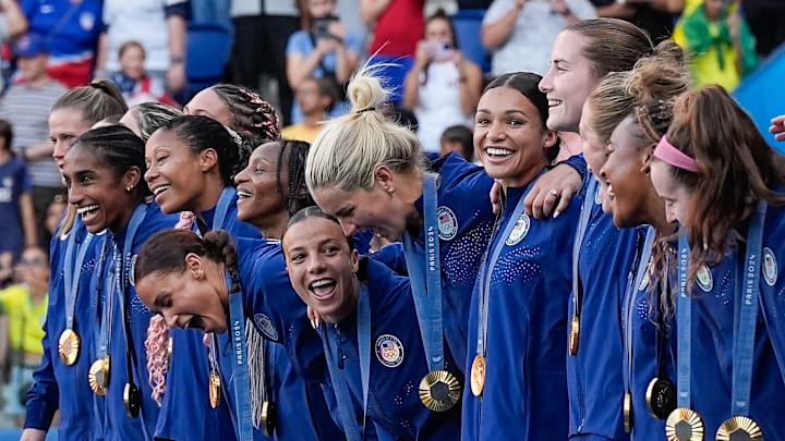 The USWNT were crowned Olympic champions last summer