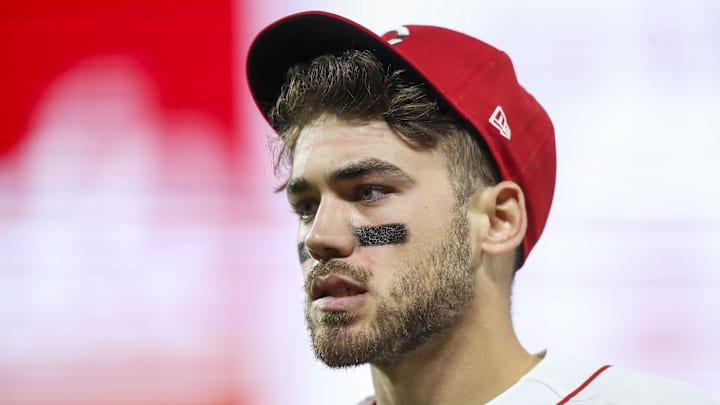 Cincinnati Reds center fielder Michael Siani.