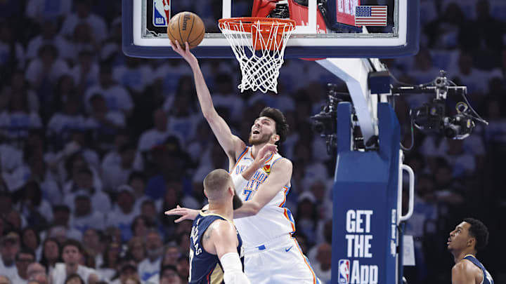 Oklahoma City Thunder forward Chet Holmgren.