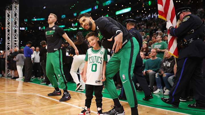 Boston Celtics, Jayson Tatum, Deuce Tatum, Starting 5, Christmas Day, Los Angeles Lakers
