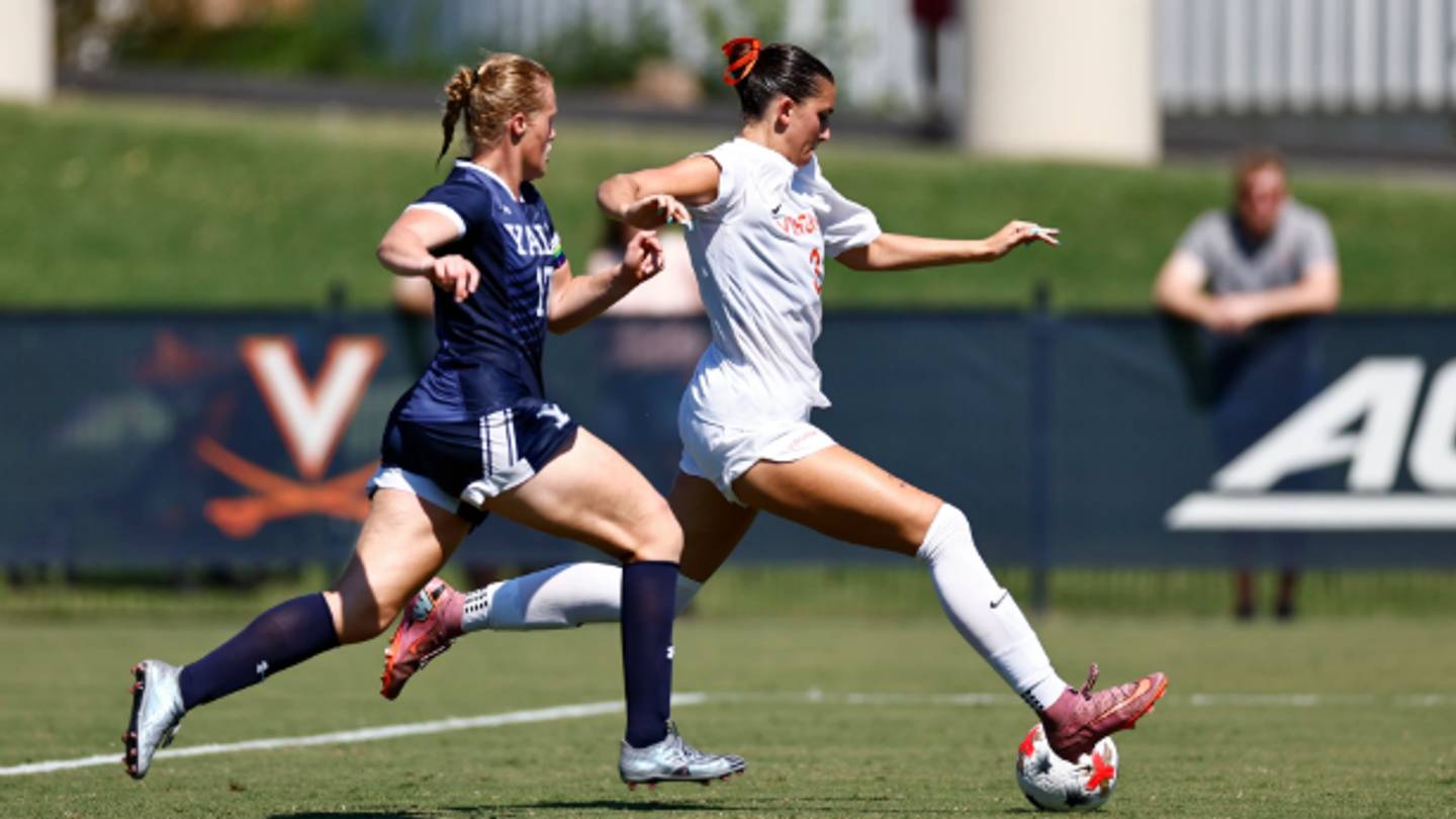 Virginia Women’s Soccer Escapes Late vs Yale