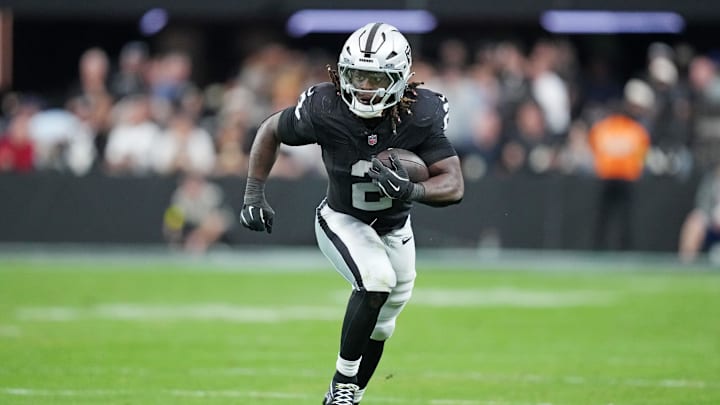 Las Vegas Raiders running back Ashton Jeanty is an interesting prop target in Week 10.