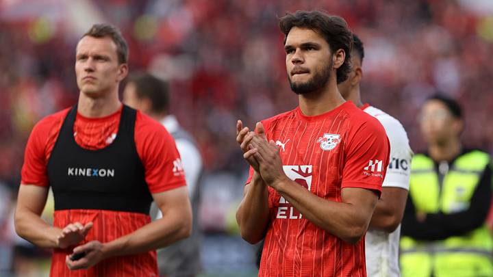 Max Finkgräfe (r.) kommt bei RB nicht wirklich zum Zug Max Finkgräfe (r.) kommt bei RB nicht wirklich zum Zug