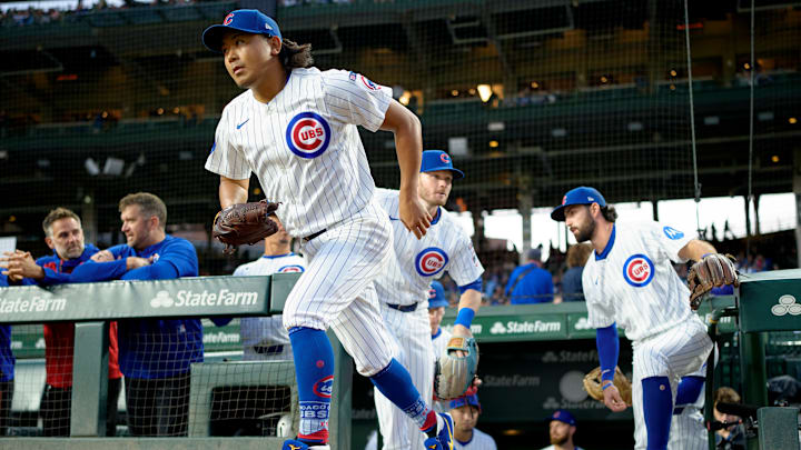 New York Mets v Chicago Cubs New York Mets v Chicago Cubs