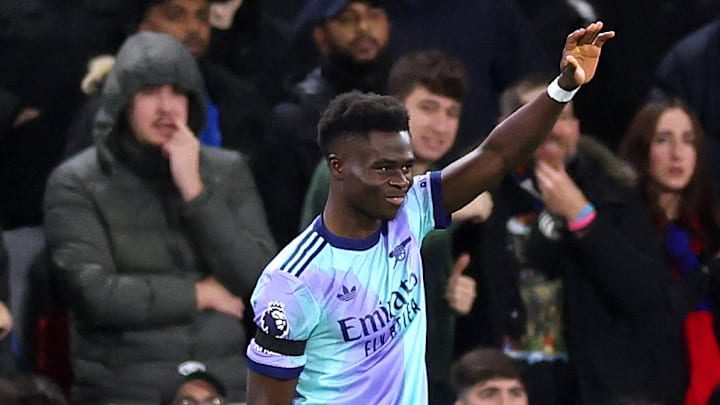 Bukayo Saka est déjà absent depuis un moment.