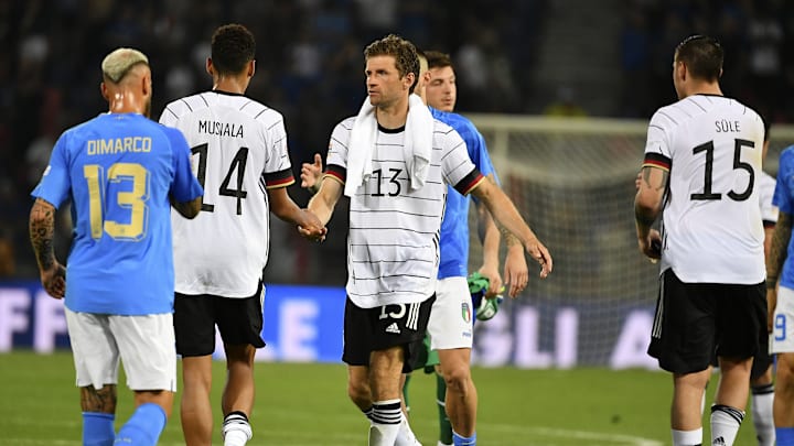 Deutschland kommt nicht über ein 1:1 gegen Italien hinaus