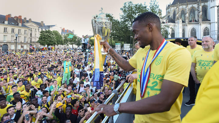 Nantes vainqueur de la Coupe de France la saison passée