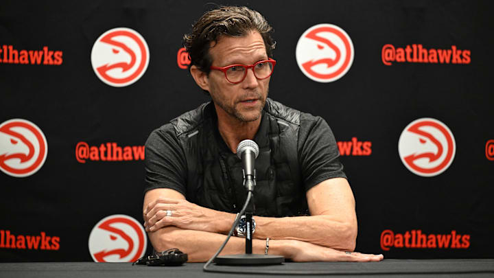 Atlanta Hawks head coach Quin Snyder