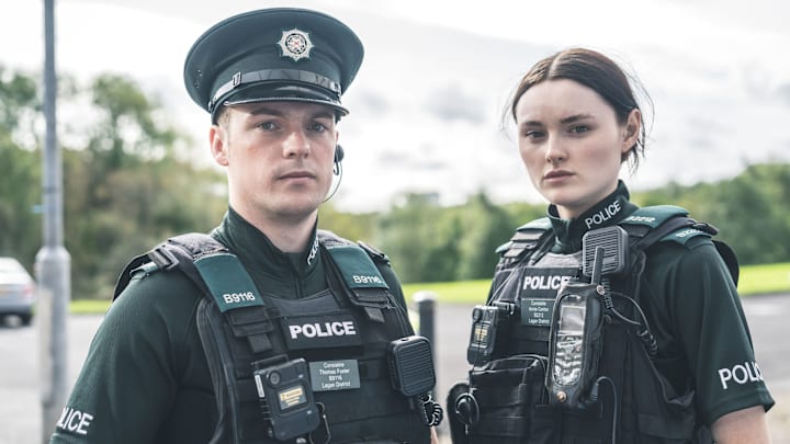 Blue Lights Series 2,First Look,First Look,Tommy Foster (NATHAN BRANIFF) and Annie Conlon (KATHERINE DEVLIN),Two Cities Television,Christopher Barr
