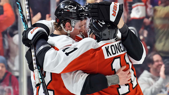 Vancouver Canucks v Philadelphia Flyers