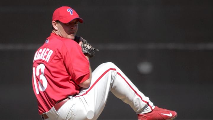Mar 4, 2005; Clearwater, FL, USA; Philadelphia Phillies pitcher Billy Wagner (13) in action during spring training against the Detroit Tigers at Jack Russell Memorial Stadium. Mar 4, 2005; Clearwater, FL, USA; Philadelphia Phillies pitcher Billy Wagner (13) in action during spring training against the Detroit Tigers at Jack Russell Memorial Stadium.